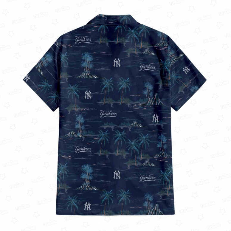 New York Yankees Summer Island Hawaiian Shirt