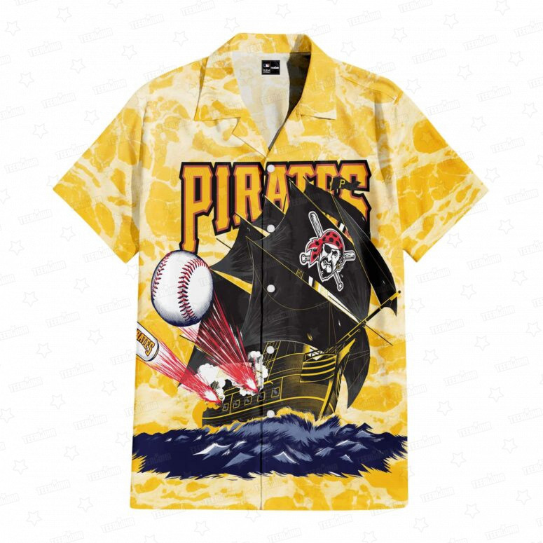Pittsburgh Pirates High Seas Raider Hawaiian Shirt