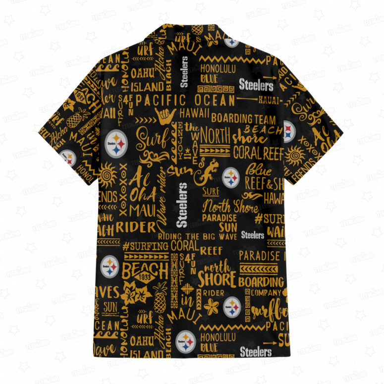 Pittsburgh Steelers Classic Surfing Hawaiian Shirt
