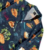 Atlanta Braves Oceanfront Summer Hawaiian Shirt Front Focus Pocket Shirt Temp - TeeAloha