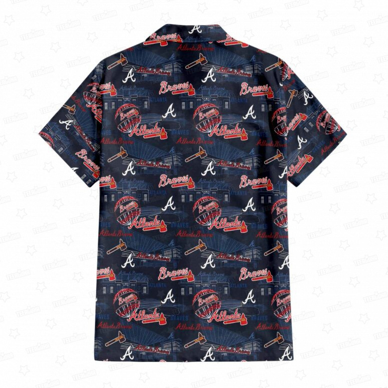 Atlanta Braves Truist Park Hawaiian Shirt