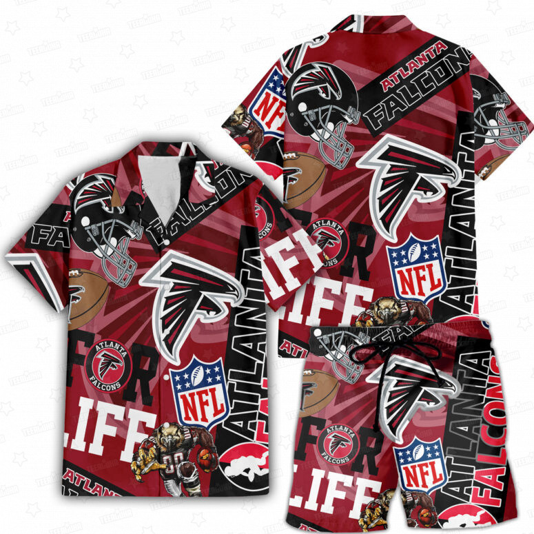 Atlanta Falcons For Life Hawaiian Shirt