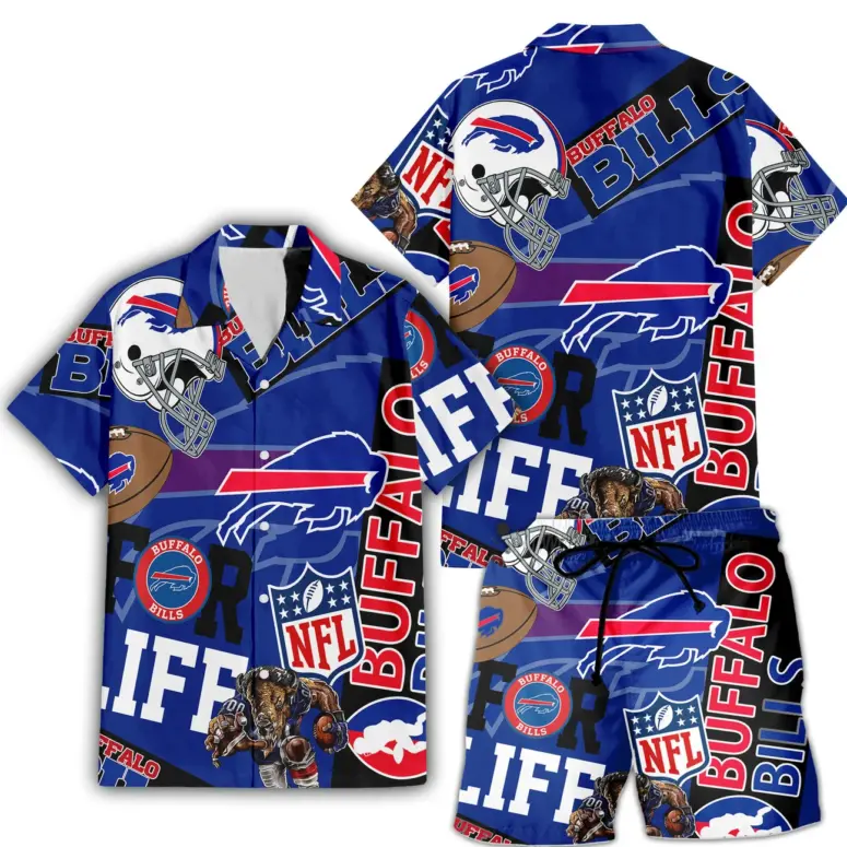 Buffalo Bills For Life Hawaiian Shirt