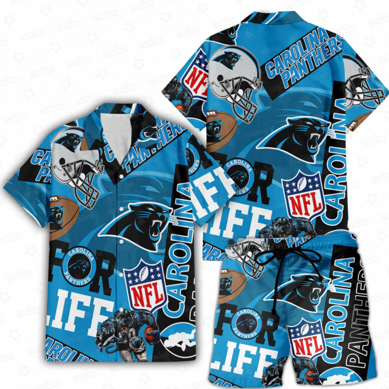 Carolina Panthers For Life Hawaiian Shirt