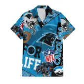 Carolina Panthers For Life Hawaiian Shirt Front - TeeAloha