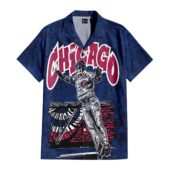 Chicago Cubs Sammy Sosa Hawaiian Shirt Front - TeeAloha