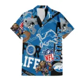 Detroit Lions For Life Hawaiian Shirt - TeeAloha