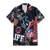 Houston Texans For Life Hawaiian Shirt - TeeAloha