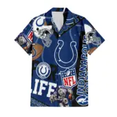 Indianapolis Colts For Life Hawaiian Shirt - TeeAloha