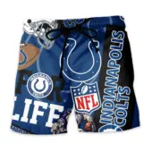 Indianapolis Colts For Life Hawaiian Short - TeeAloha
