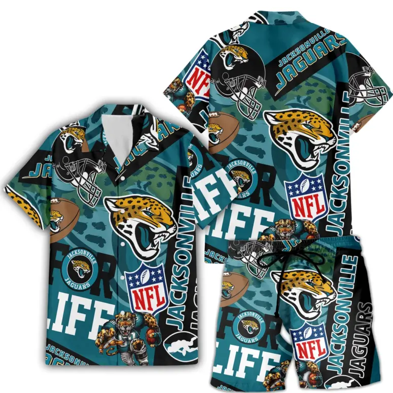 Jacksonville Jaguars For Life Hawaiian Shirt