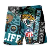 Jacksonville Jaguars For Life Hawaiian Short - TeeAloha