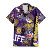 Minnesota Vikings For Life Hawaiian Shirt - TeeAloha