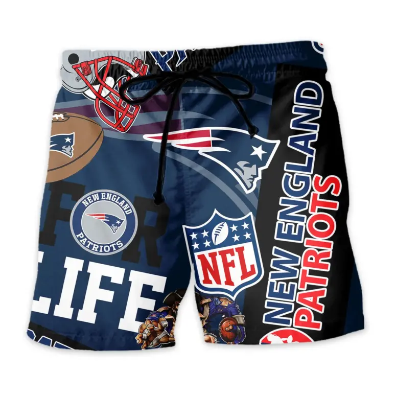 New England Patriots For Life Hawaiian Shirt