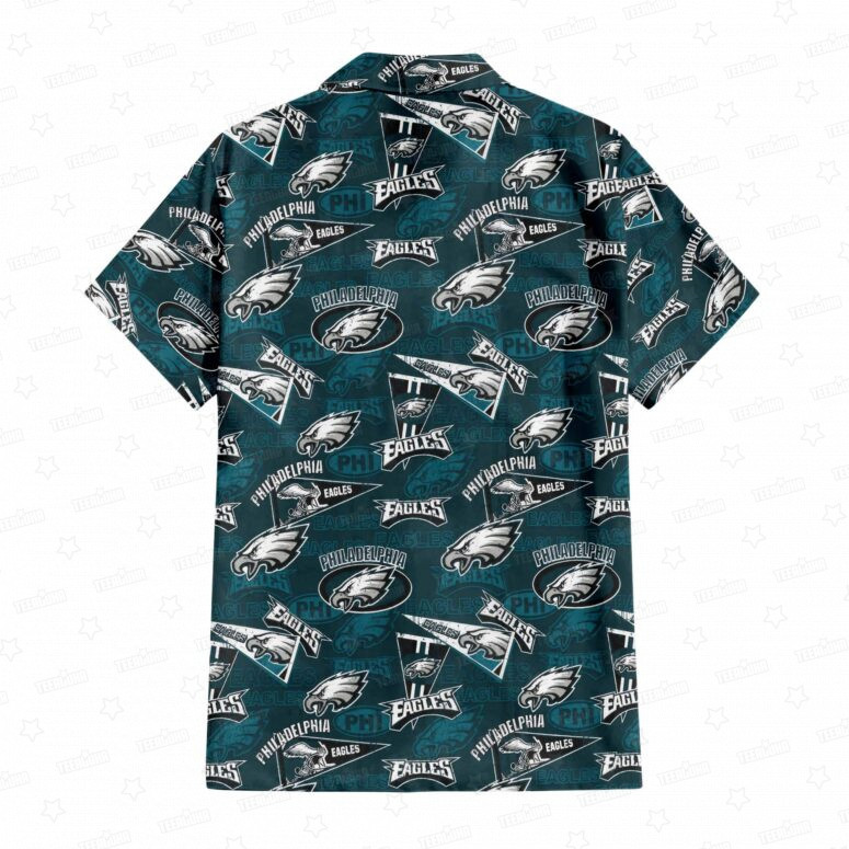 Philadelphia Eagles Fly High Hawaiian Shirt