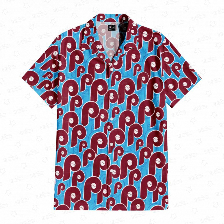 Philadelphia Phillies Pinnacle Pride Hawaiian Shirt