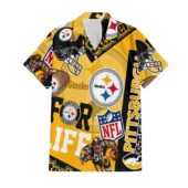 Pittsburgh Steelers For Life Hawaiian Shirt - TeeAloha