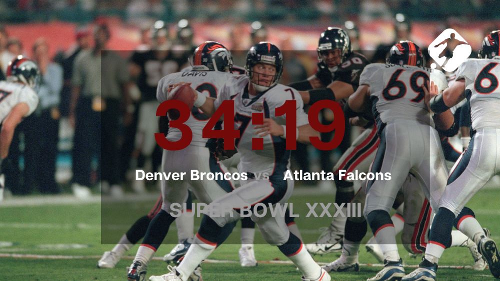 Denver Broncos 34-19 Atlanta Falcons