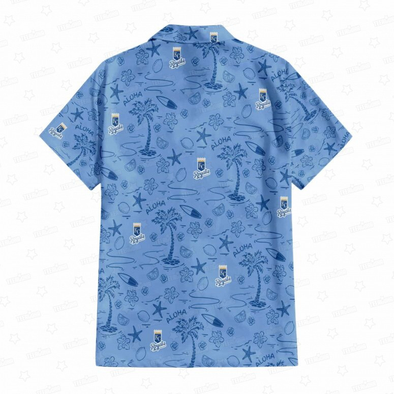 Kansas City Royals Aloha Paradise Hawaiian Shirt