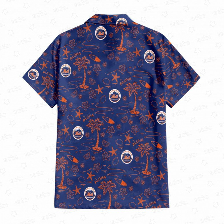 New York Mets Aloha Paradise Hawaiian Shirt