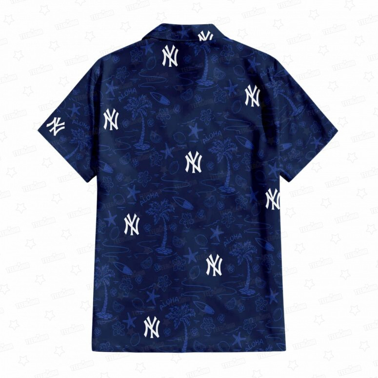 New York Yankees Aloha Paradise Hawaiian Shirt