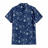 Hawaiian Shirt Back Seattle Mariners Template - TeeAloha