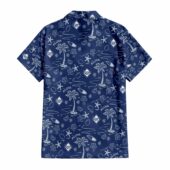 Hawaiian Shirt Back Tampa Bay Rays Template - TeeAloha