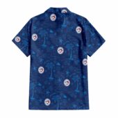 Hawaiian Shirt Back Toronto Blue Jays Template - TeeAloha