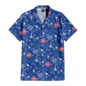 Hawaiian Shirt Front Detroit Pistons - TeeAloha