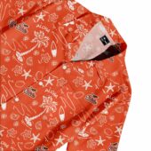 Hawaiian Shirt Front Focus Pocket Baltimore Orioles Template - TeeAloha