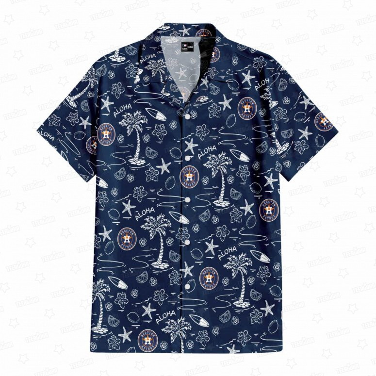 Houston Astros Aloha Paradise Hawaiian Shirt