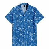 Hawaiian Shirt Front Los Angeles Dodgers Template - TeeAloha