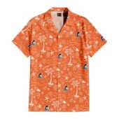 Hawaiian Shirt Front Miami Marlins Template - TeeAloha