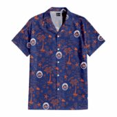 Hawaiian Shirt Front New York Mets Template - TeeAloha