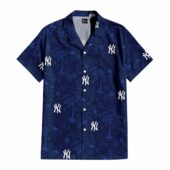 Hawaiian Shirt Front New York Yankees Template - TeeAloha