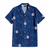 Hawaiian Shirt Front Toronto Blue Jays Template - TeeAloha