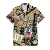 New Orleans Saints For Life Hawaiian Shirt - TeeAloha