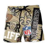 New Orleans Saints For Life Hawaiian Short - TeeAloha