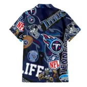 Tennessee Titans For Life Hawaiian Shirt Back - TeeAloha