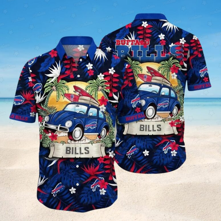 Buffalo Bills Beach Buggy Hawaiian Shirt