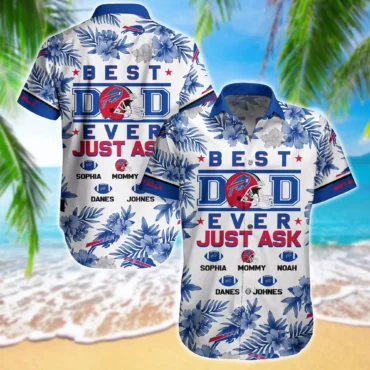 Buffalo Bills Best Dad Ever Hawaiian Shirt