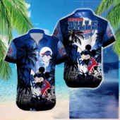 Buffalo Bills Midnight Beach Hawaiian Shirt