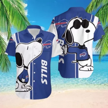 Buffalo Bills Snoopy Chill Hawaiian Shirt
