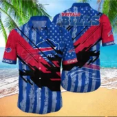 Buffalo Bills Stars and Stripes Hawaiian Shirt