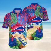 Buffalo Bills Tropical Beach Hawaiian Shirt