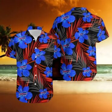 Buffalo Bills Tropical Bloom Hawaiian Shirt