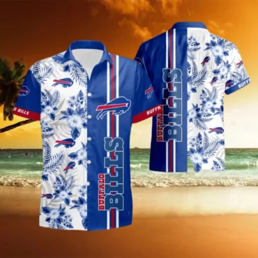 Buffalo Bills Tropical Nights Hawaiian Shirt