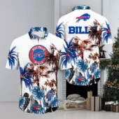 Buffalo Bills Tropical Oasis Hawaiian Shirt