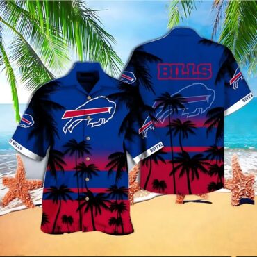 Buffalo Bills Tropical Sunset Hawaiian Shirt