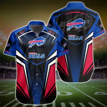 Buffalo Bills Victory Stripe Hawaiian Shirt